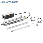 Água com lâmpada ultravioleta