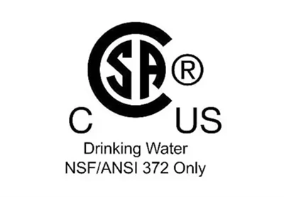 Parabéns Agua Topone que passa a certificação NSF372 para sistemas UV de desi...